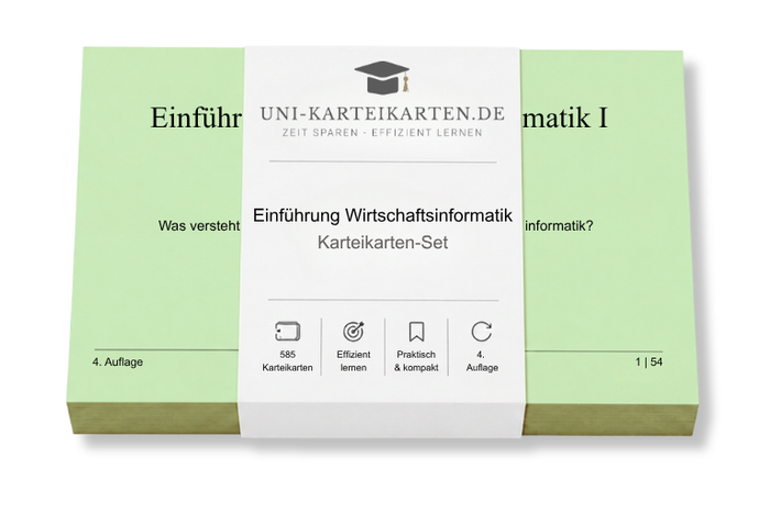Einführung Wirtschaftsinformatik
