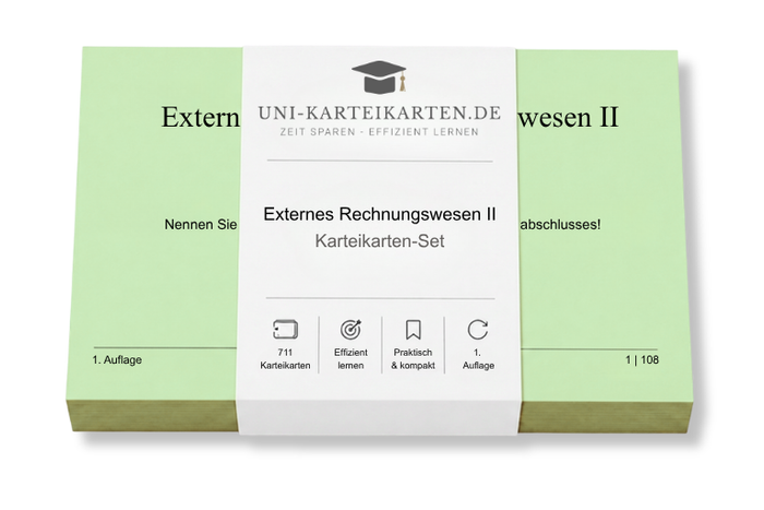 Externes Rechnungswesen II