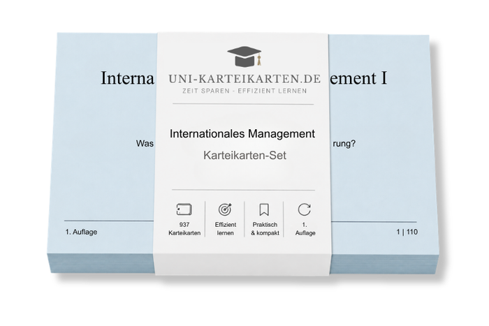 Internationales Management