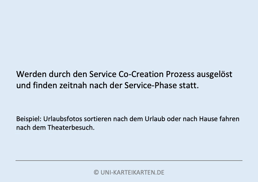 Dienstleistungsmanagement Prozesse - Karteikarten-Set (Bundle)