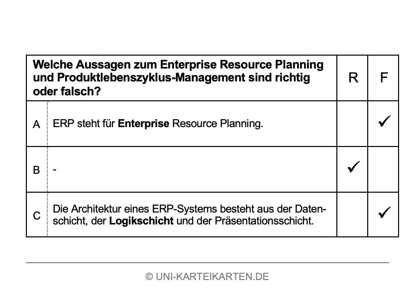 Einführung Wirtschaftsinformatik - Karteikarten-Set (Digital)
