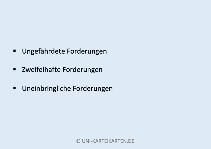 Externes Rechnungswesen I - Karteikarten-Set