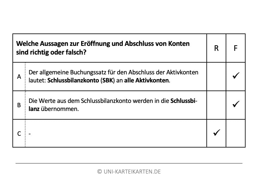 Externes Rechnungswesen I - Karteikarten-Set (Digital)