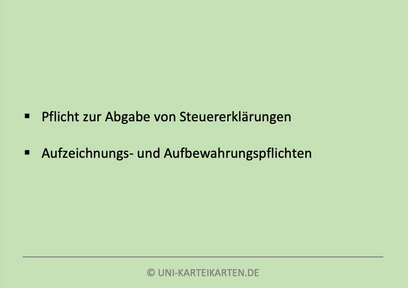 Externes Rechnungswesen II - Karteikarten-Set