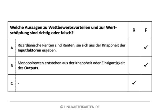 Dienstleistungskonzeptionen FernUni Hagen Karteikarte 2.2