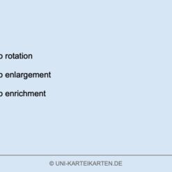 Organisation FernUni Hagen Karteikarte 1.4