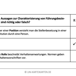 Personalführung FernUni Hagen Karteikarte 2.2