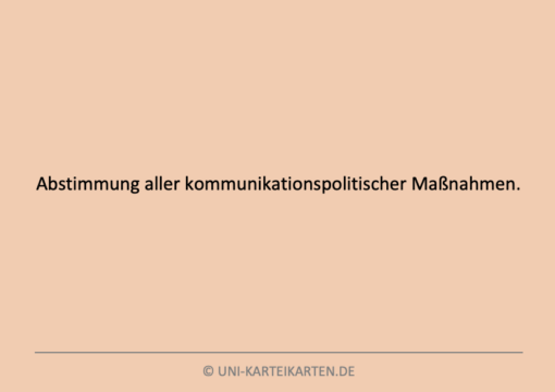 Grundlagen Marketing FernUni Hagen Karteikarte 1.4