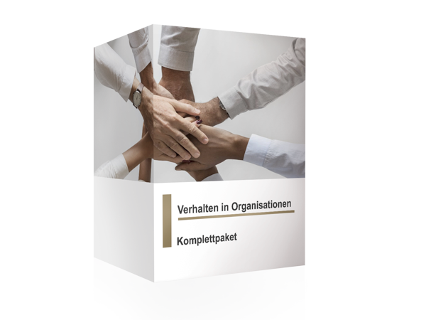 Verhalten in Organisationen FernUni Hagen Komplettpaket