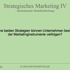 Strategisches Marketing FernUni Hagen Karteikarte 1.3